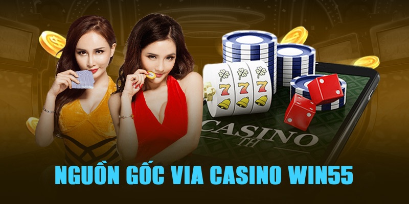 Nguồn gốc hoạt động hợp pháp của ViA Casino Win55