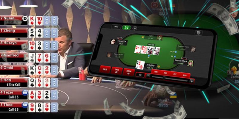 Poker Win55 diễn ra theo đúng trình tự 4 vòng đấu